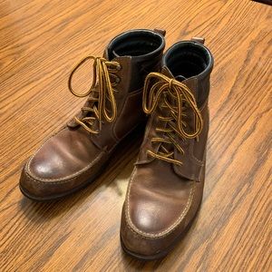 Johnston & Murphy 6 inch leather boots